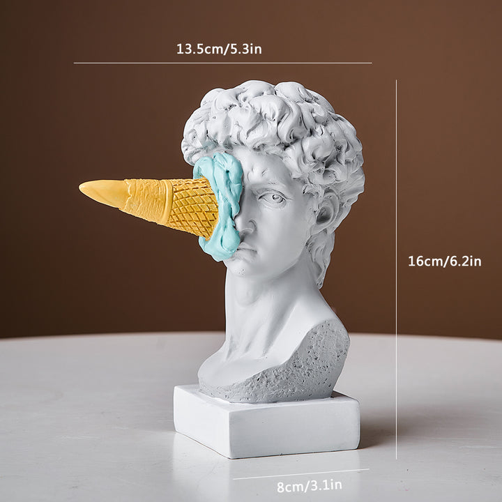 Gelato David Sculpture