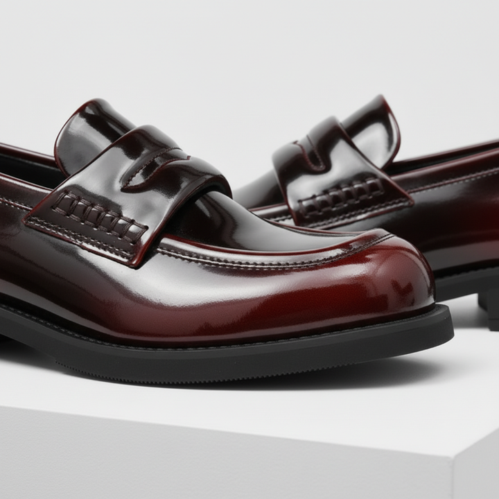Salvatore Leather Loafers