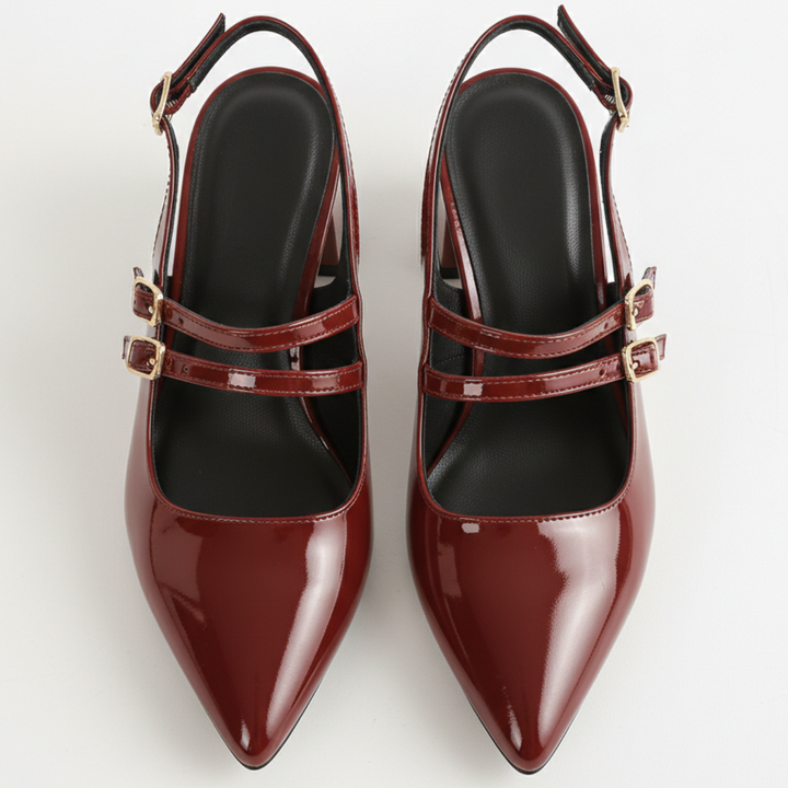 Victoria Slingback Heels