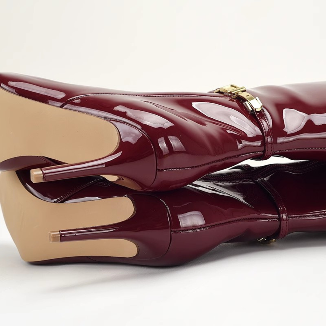 Lucia Buckle Boots
