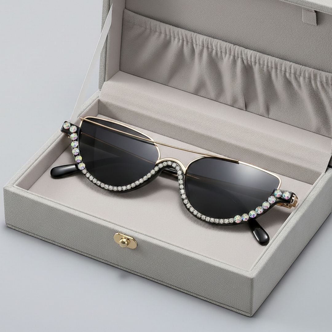 Adelina Crystal Sunglasses