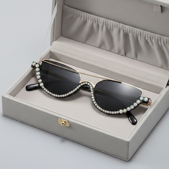 Adelina Crystal Sunglasses