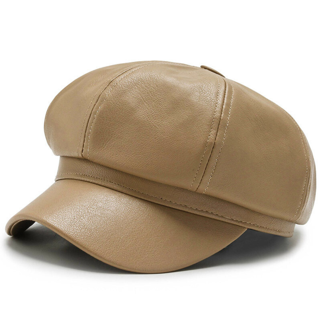 Lucia Leather Cap