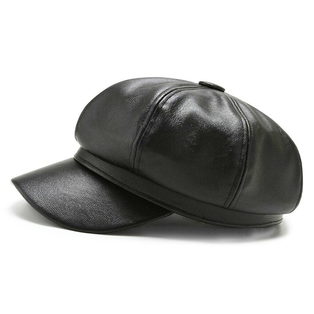 Lucia Leather Cap