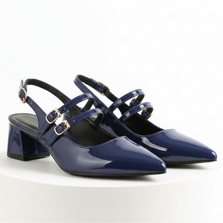 Victoria Slingback Heels