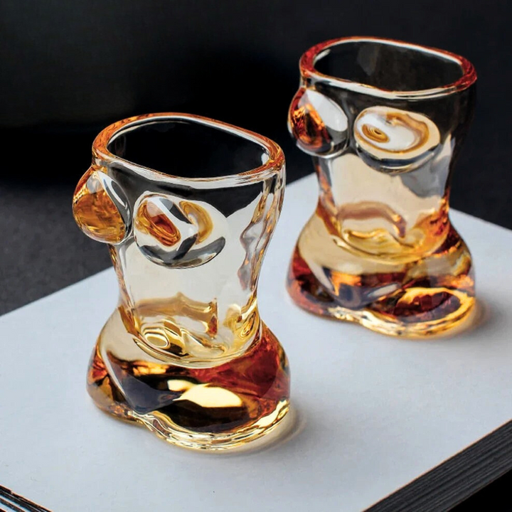 Curvy Duo Shot Glasses