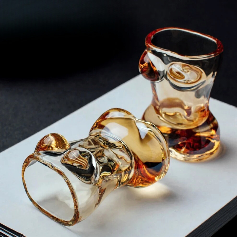 Curvy Duo Shot Glasses