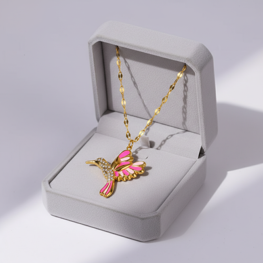 Hummingbird Pendant Necklace