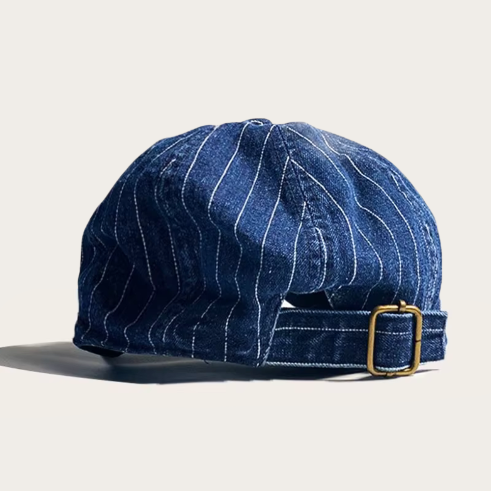 Pinstripe Newsboy Cap