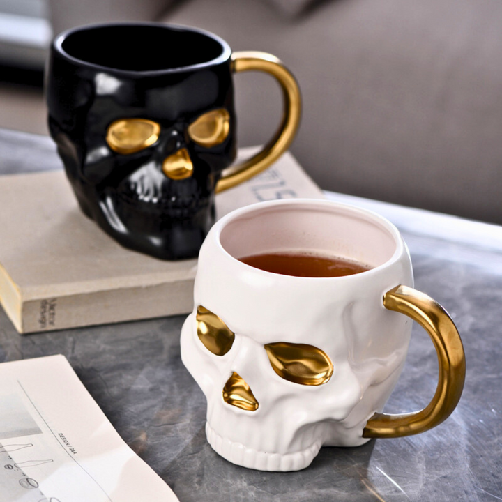 Bone Skull Mugs