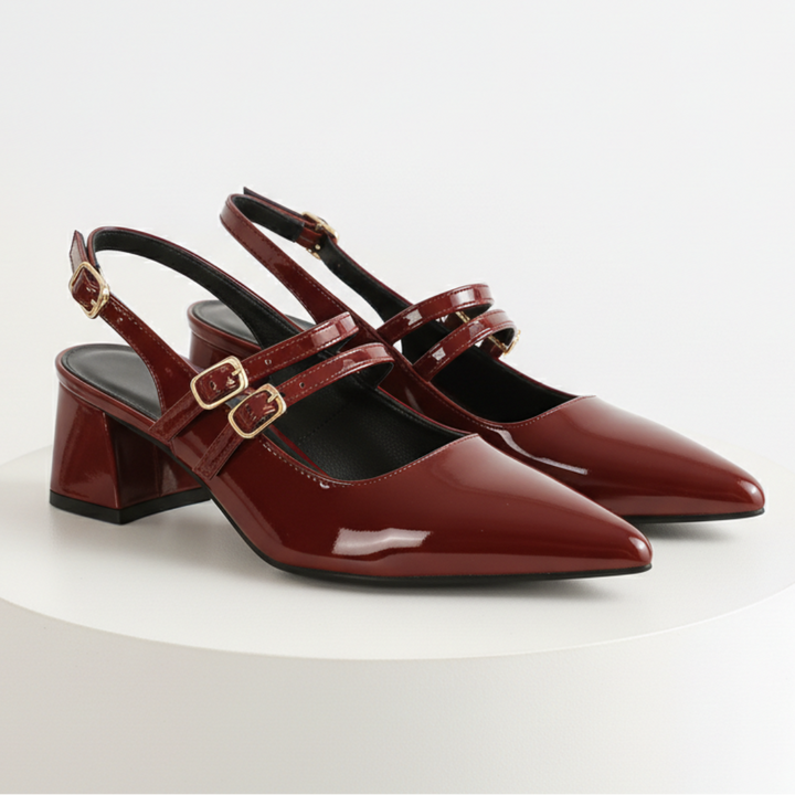 Victoria Slingback Heels