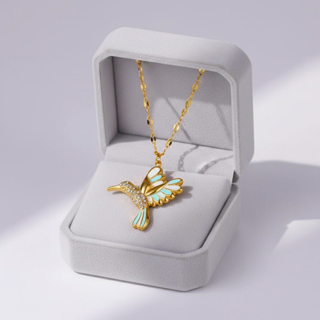 Hummingbird Pendant Necklace