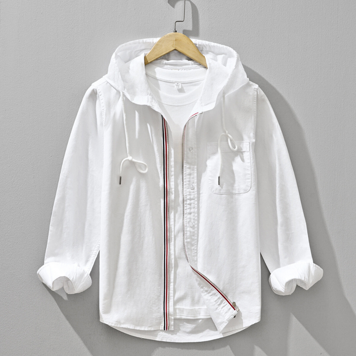 Milo Hooded Oxford Shirt