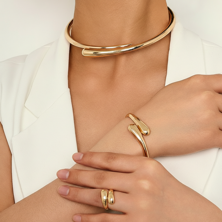 Helena Gold Set