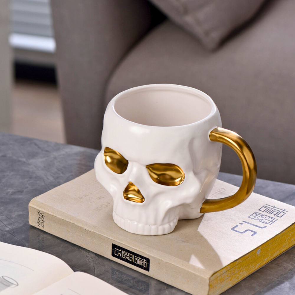 Bone Skull Mugs