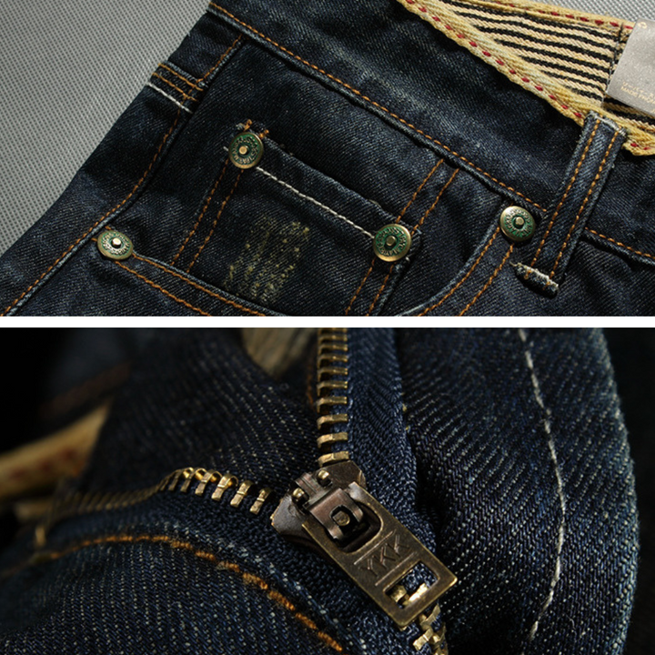 Ridge Distressed Denim Shorts
