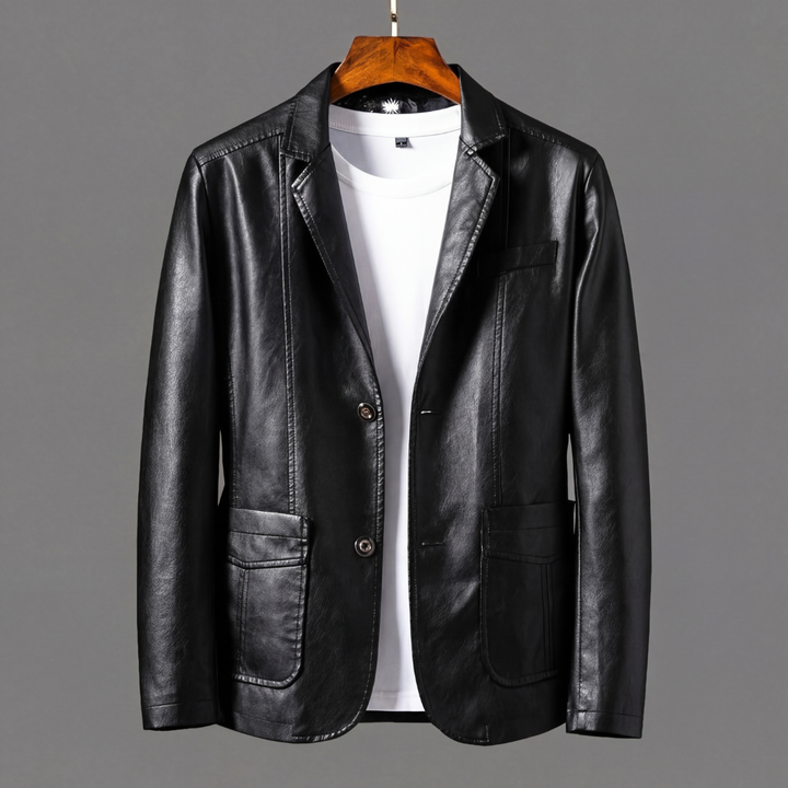 Vento Leather Blazer