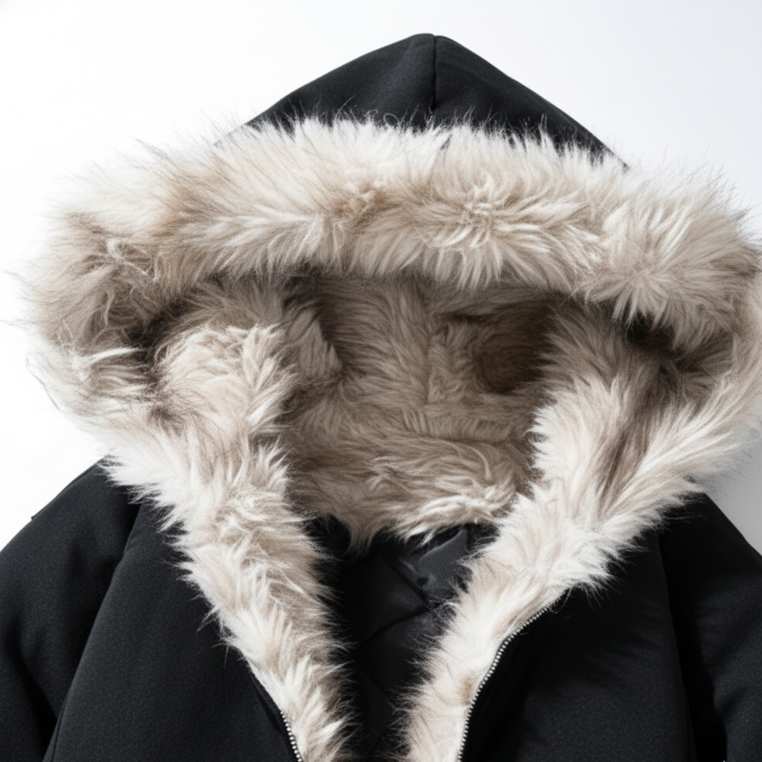 Borealis Fur Hoodie