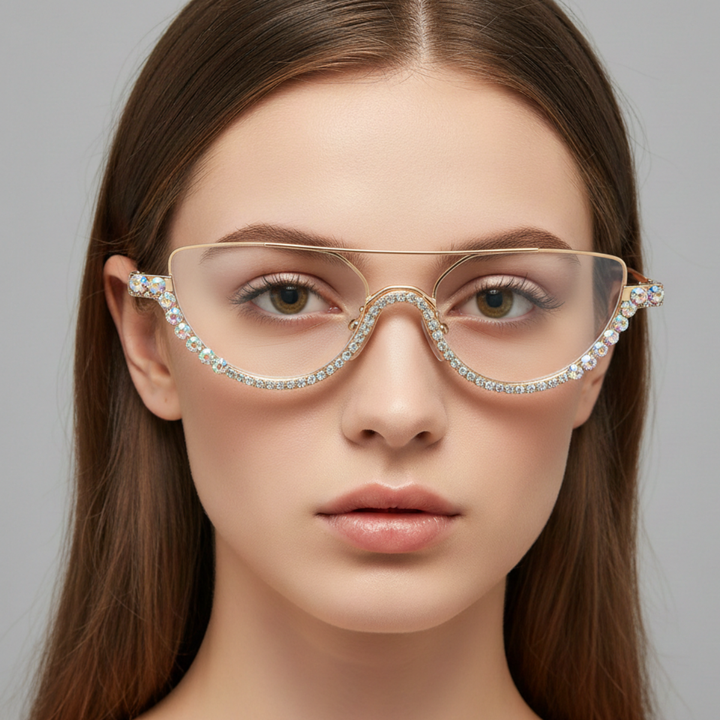 Adelina Crystal Sunglasses