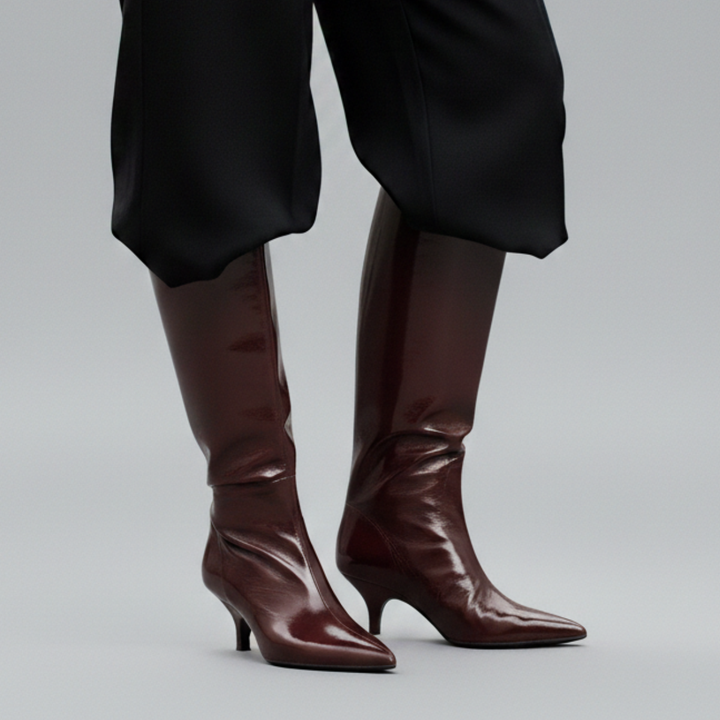 Sylvie Leather Boots