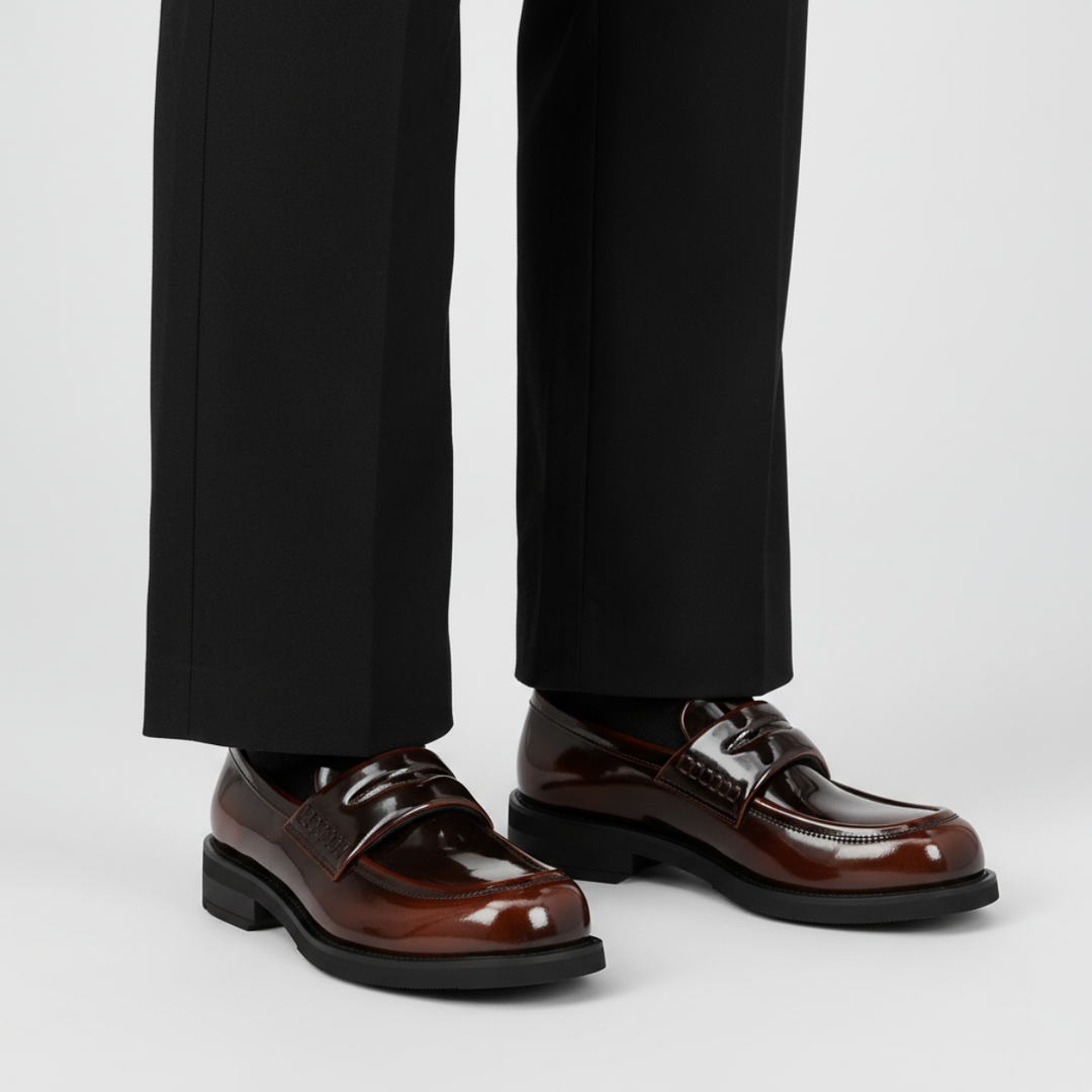 Salvatore Leather Loafers