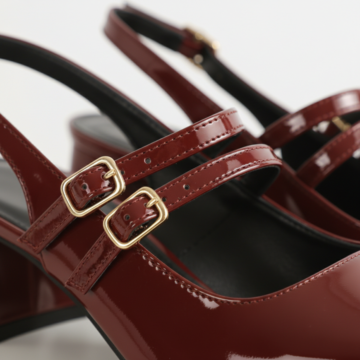 Victoria Slingback Heels