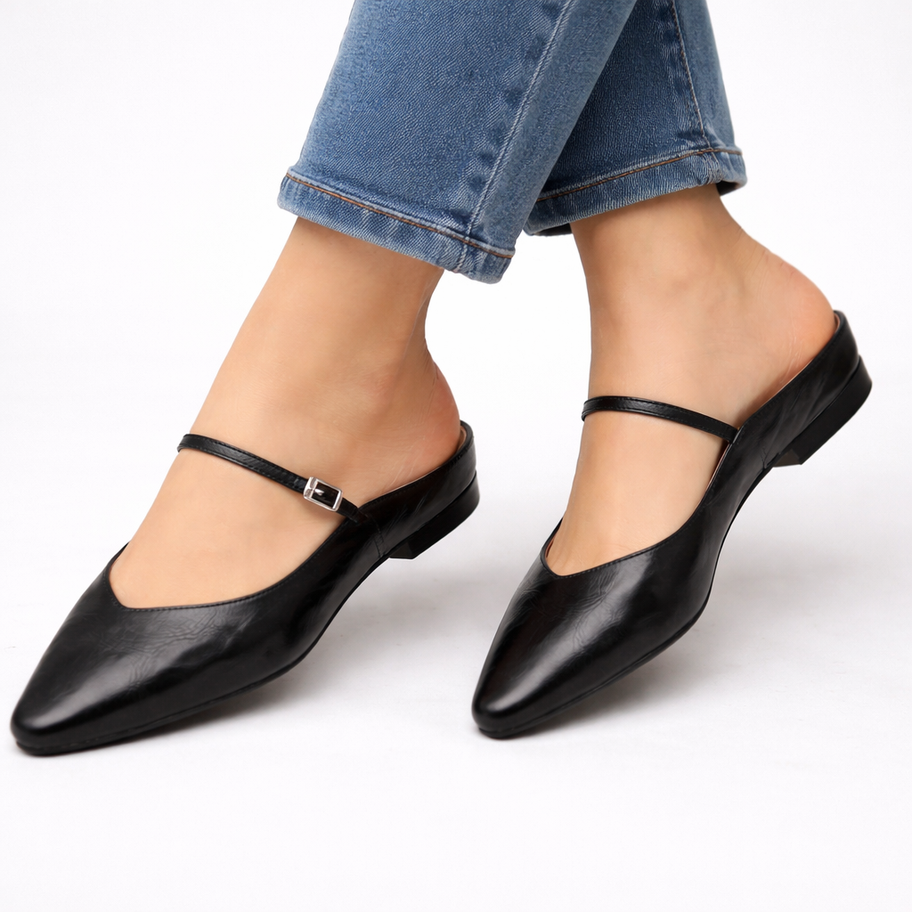 Carmina Strap Flats