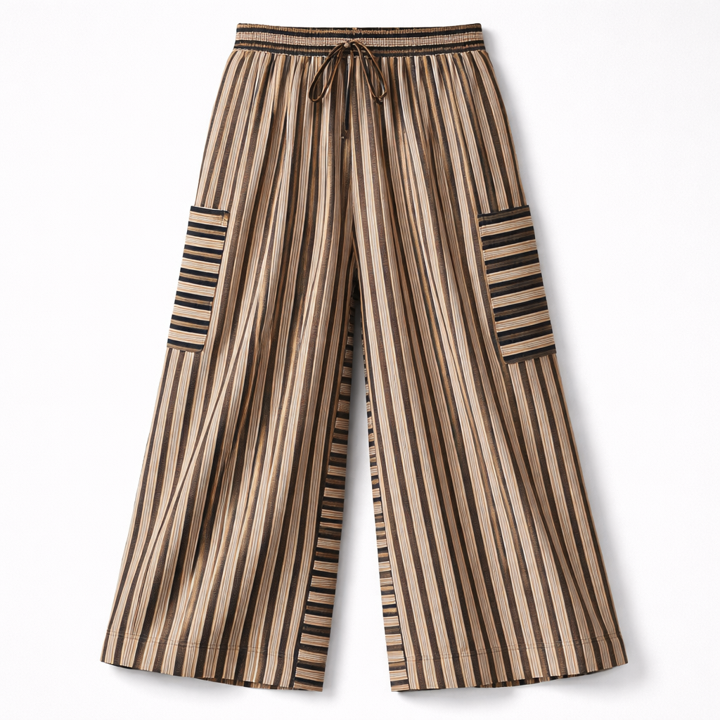 Leonie Striped Pants