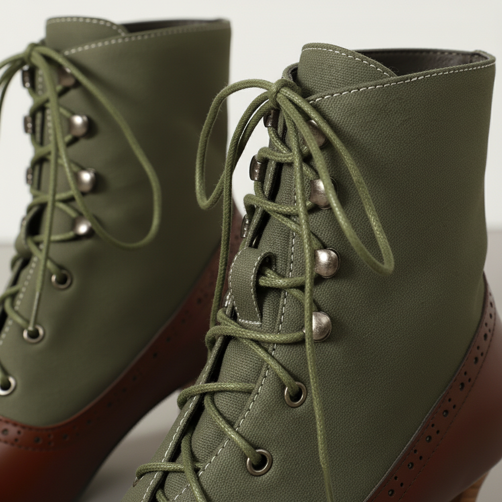 Olivine Heeled Boots