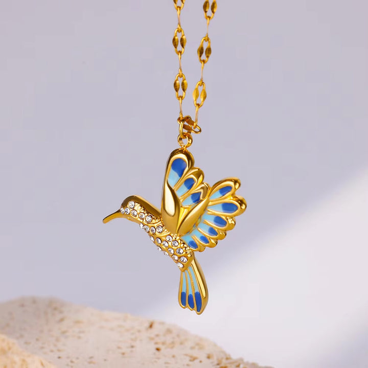 Hummingbird Pendant Necklace