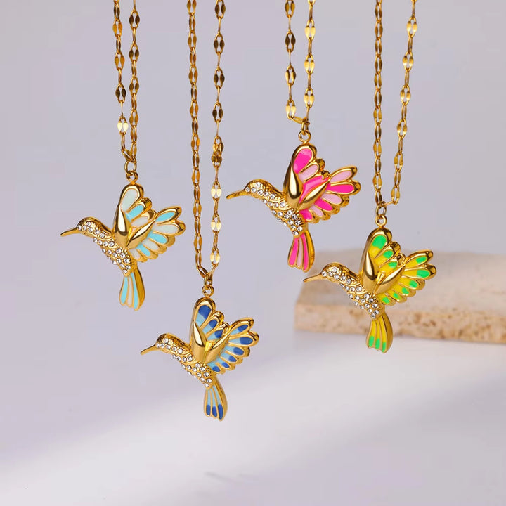 Hummingbird Pendant Necklace