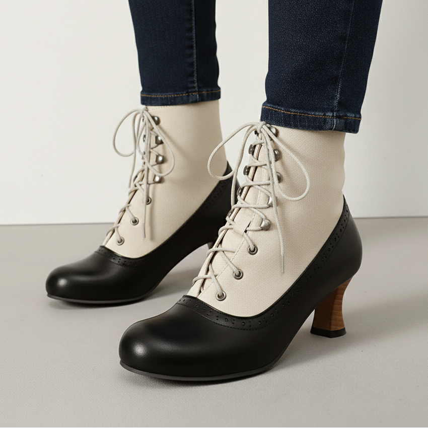 Olivine Heeled Boots