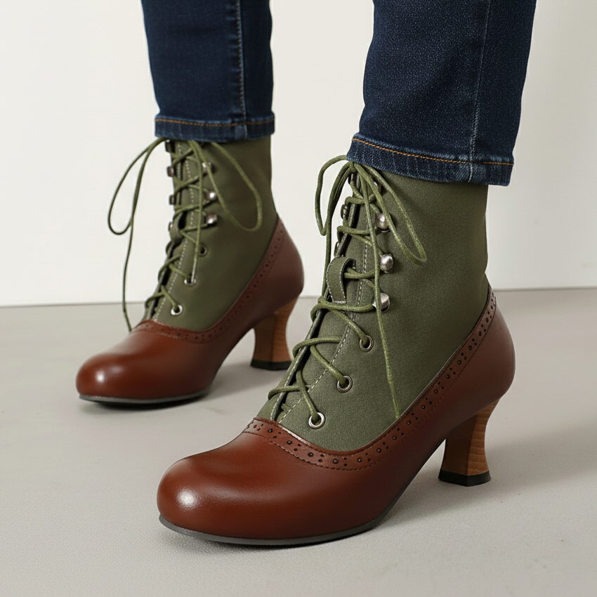 Olivine Heeled Boots