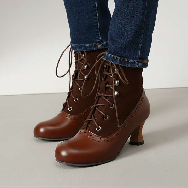 Olivine Heeled Boots