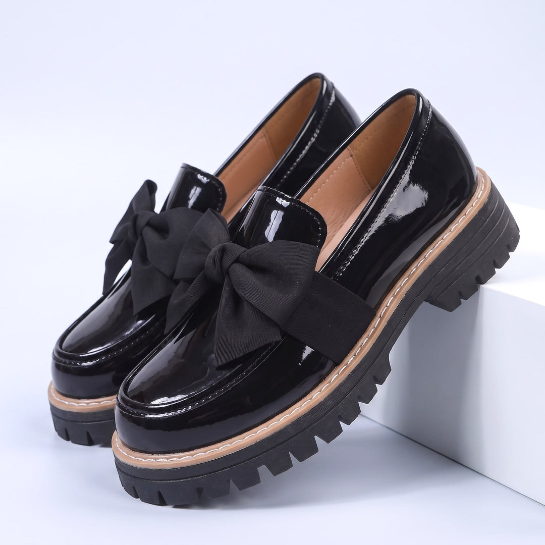 Natalia Bow Loafers
