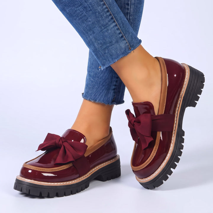 Natalia Bow Loafers