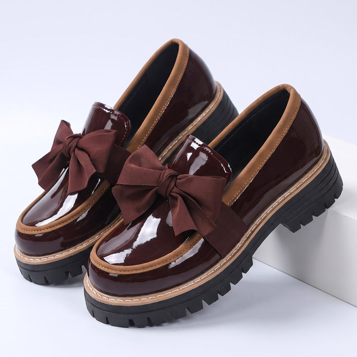 Natalia Bow Loafers