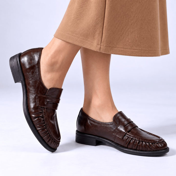 Aria Leather Loafers