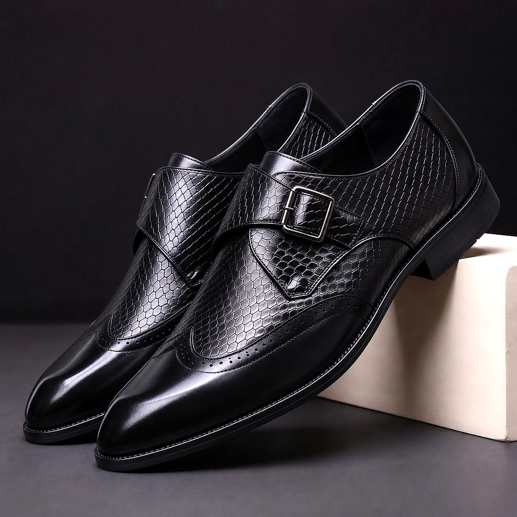 Salvani Leather Monkstrap