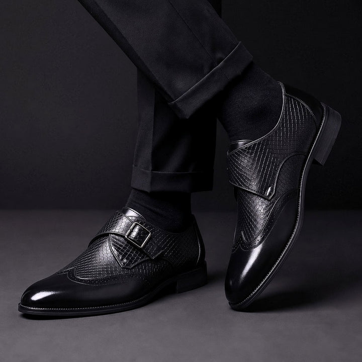 Salvani Leather Monkstrap