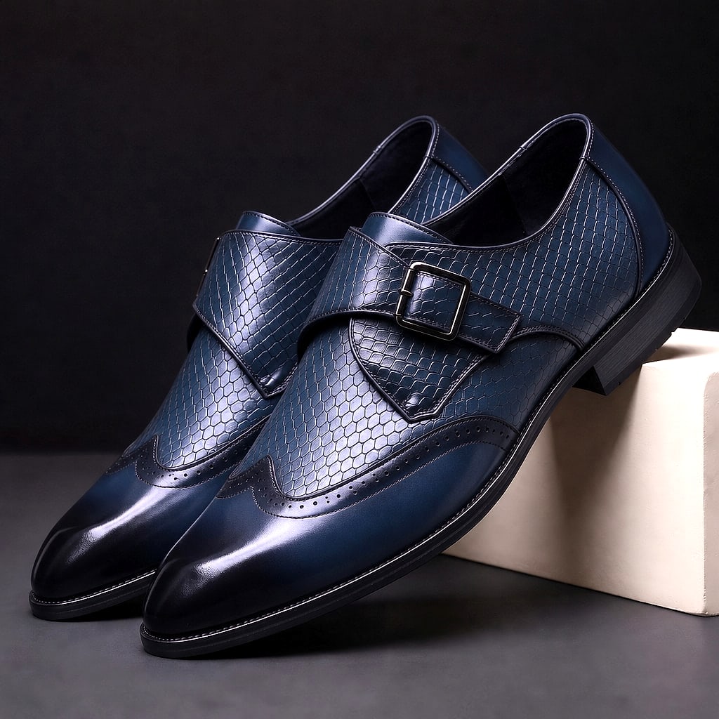 Salvani Leather Monkstrap
