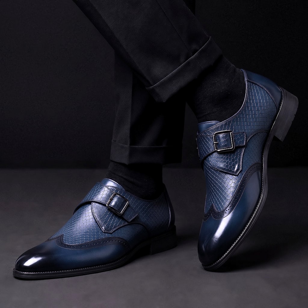 Salvani Leather Monkstrap