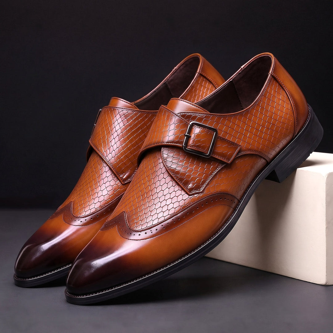 Salvani Leather Monkstrap