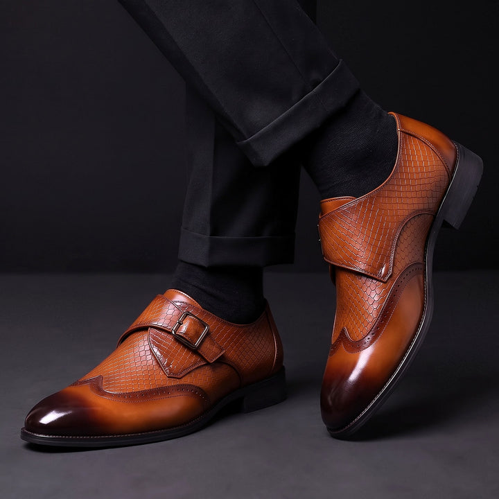 Salvani Leather Monkstrap