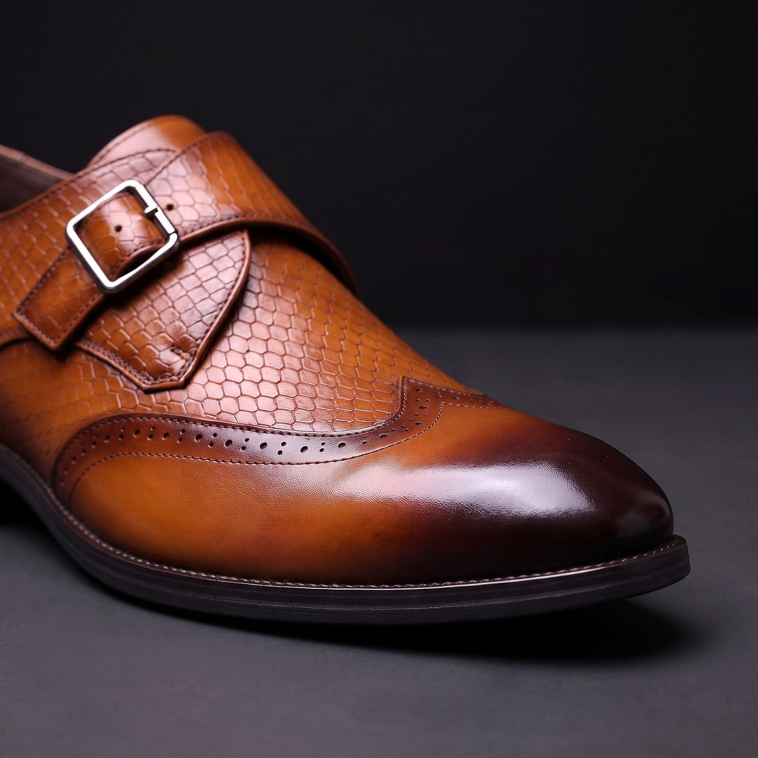 Salvani Leather Monkstrap
