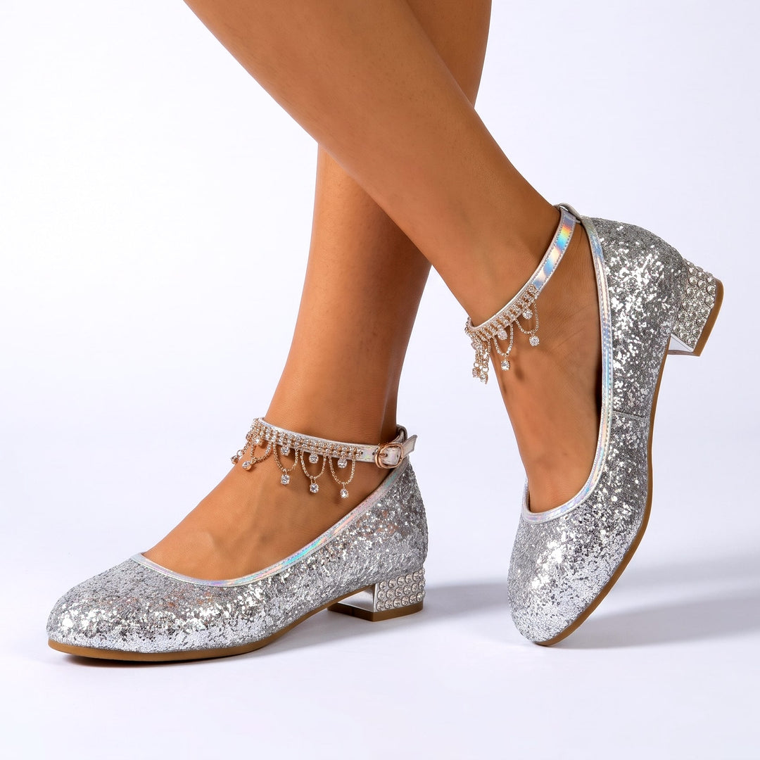 Celesta Sparkle Heels