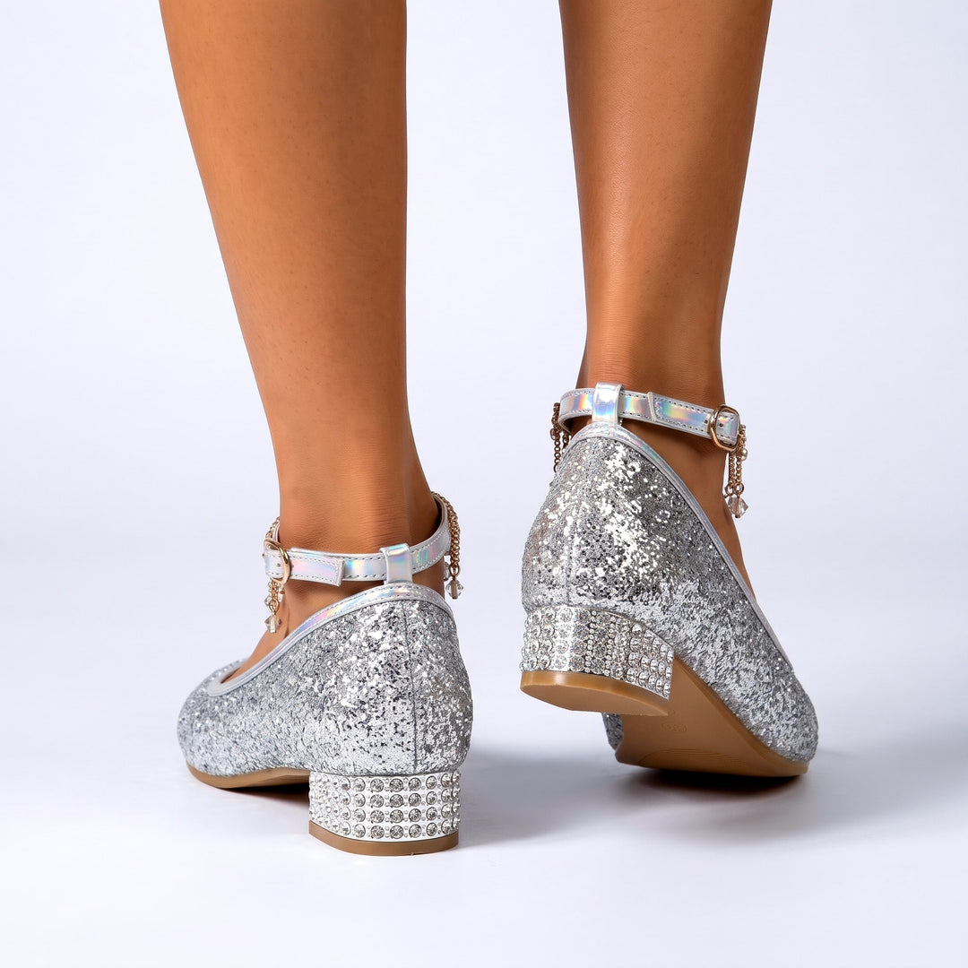 Celesta Sparkle Heels