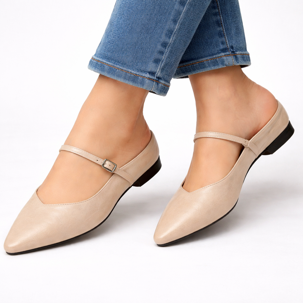 Carmina Strap Flats