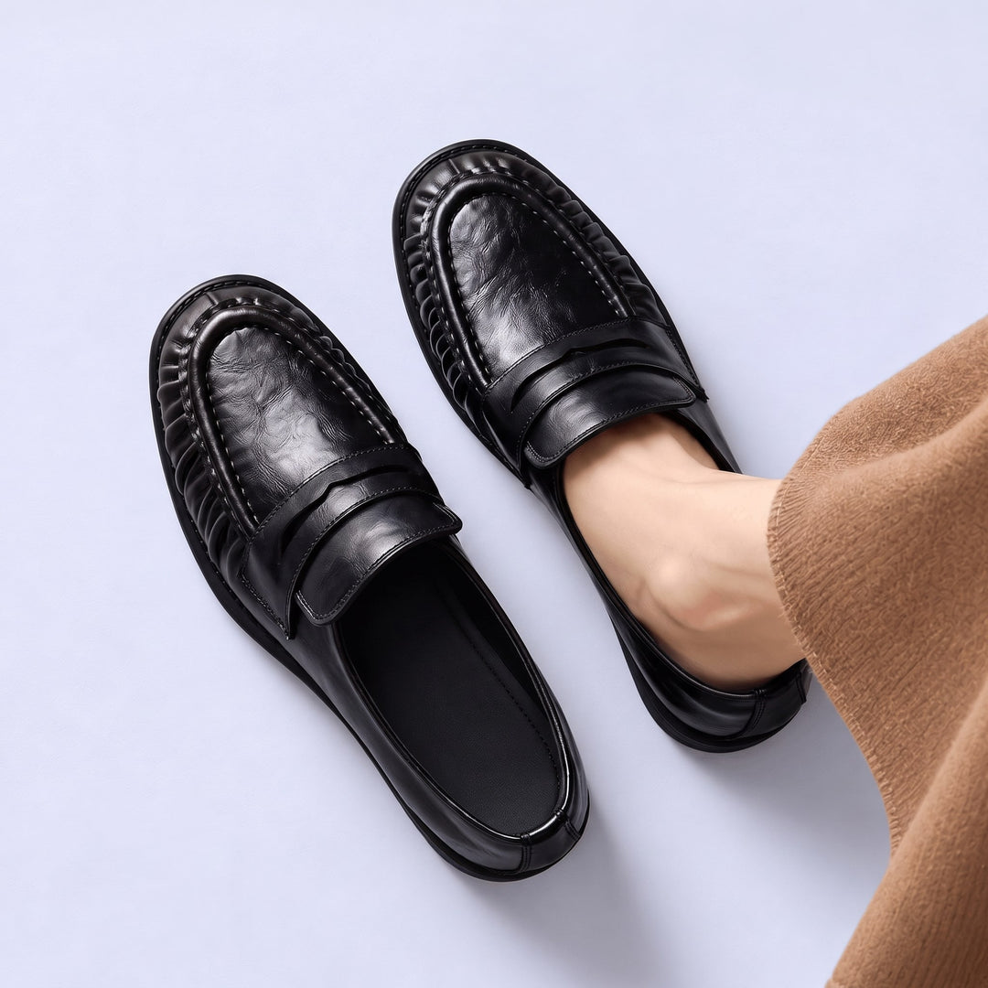 Aria Leather Loafers