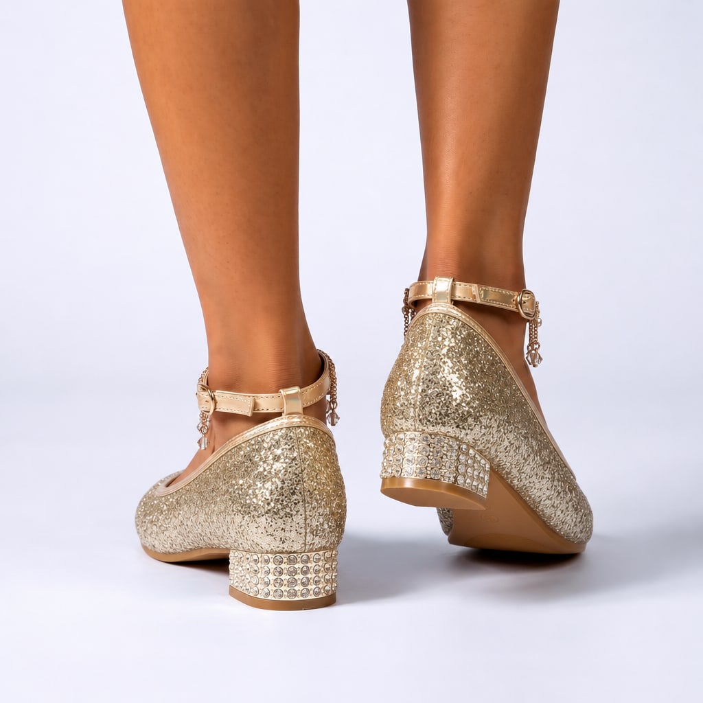 Celesta Sparkle Heels